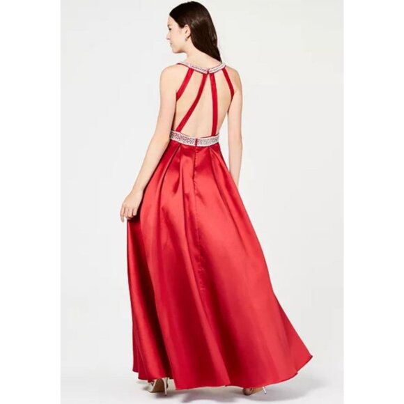 Say Yes To The Prom Dress Size 1/2 NWT Embellished Formal Ball Gown Quinceañera - Picture 2 of 14